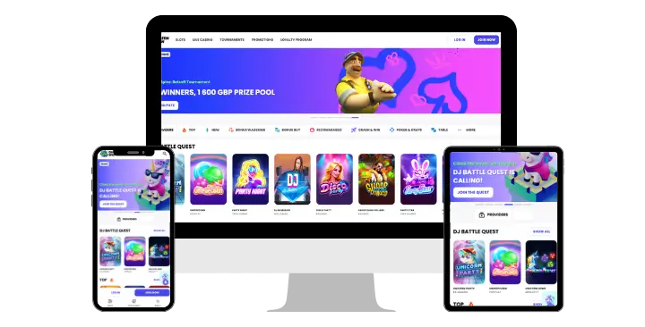 mobile app queenwin